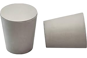 Dugo Gummistopfen, Pfropfen aus Naturkautschuk - 2 Stück - Größe wählbar (Oben ø35mm x unten ø26mm x Länge 42mm)