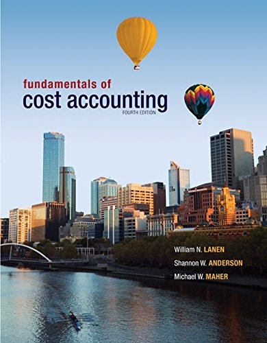 Download Fundamentals of Cost Accounting with Connect Download Fundamentals of Cost Accounting with Connect