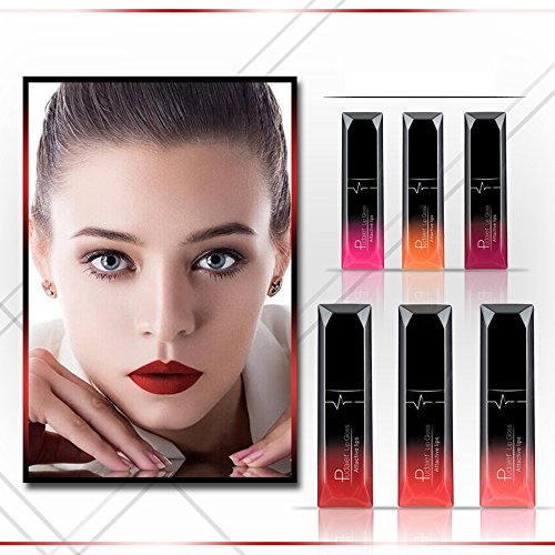 Yitla Matt Liquid Lip Gloss Lippenstift Wasserdicht Langlebig,21 Farben (1) - 4
