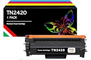 AMG Sales Toner Compatibile con Brother TN2420 TN-2420 TN2410 per Brother MFC L2710DW L2710DN L2730DW L2750DW HL-L23210D L2350DW L2370DN L2375DW DCP-L2550DN L2530DW L2713DW L2770W L2510D (1 Nero
