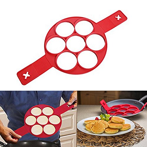 Die Zweite Generation Silikon Pfannkuchen Form, Non Stick Kuchen Maker Ei Ring Echte Produkt Lanbao