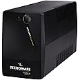 Tecnoware UPS ERA PLUS 750, Gruppo di Continuità Potenza 750VA, Protezione da Blackout e Sbalzi di Tensione per Pc, Modem, Vi