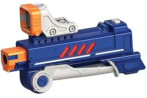 SILVERLIT LAZER M.A.D - Laser Game - Module Sharpshooting - 1 booster (+30M de Portée) + Viseur + Bipied - Jouet compatible avec blasters LAZER M.A.D