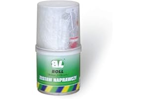 Jurmann Boll 002190 Repair Kit Polyester Resin + Hardener + Glass Fibre Mat