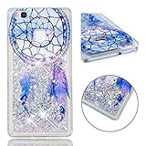 Benutzerfreundliches Speziell Glitzer Flüssigkeit Designed Hülle Handy Schale für Huawei P9 Lite, Überprüfen Sie vor einem Kauf bitte das Modell Ihres Handys