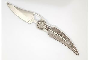 ARMERIAONLINE SINCE 1999 coltello indiano artistico collezione apache acciaio disegno sioux pieghevole
