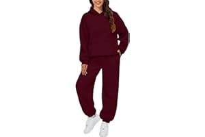 NUOKE Tracksuit Womens Full Sets 2 Piece Co Ord Outfits Hoodie and Sweatpants 2025 Ladies Activewear Y2k Lounge Wear Sets