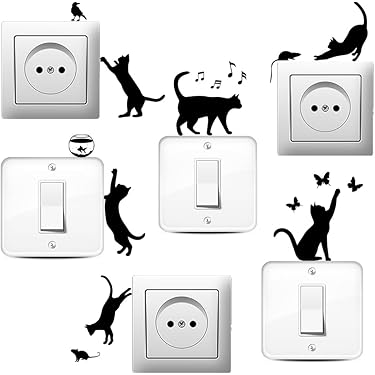 ULOOIE Auto grappige reflecterende stickers vleugel deur spiegel grappige stickers sticker (wit