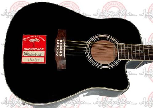 Gregg Allman + Signed Autographed 12-STRING Acou Guitar PSA AFTAL