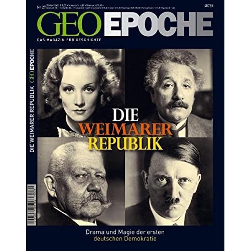 [PDF] Download GEO EPOCHE Nr. 27: Die Weimarer Republik. Drama und Magie der ersten deutschen Demokratie Kostenlos