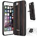 Produktbild Evutec AP-755-MS-W34 Aergo AER Wood Ergonomische Kratzfest Leichte Schutzhülle für Apple iPhone 7 Plus, 13,2 cm Schwarz w/Afix Mount