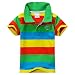 BOBORA Baby Boys Summer Cotton Short Sleeve Clothes Tops T-Shirt Striped Polo Shirt