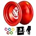 Produktbild Magic Yoyo Professional YOYOS, YOYO Professional Unresponsive N12 Yo Yo 5 Strings + Glove + Bag, Best Xmas Gift