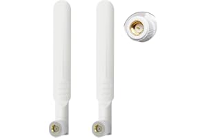 VIDACHARMY 2 Pcs Antenna 4G LTE SMA Maschio 16cm WiFi Omni Direzionale Amplificatori di Segnale, Antenna Wifi, Antenna Esterna 4G, per Router CPE, Hotspot Mobile, Extender, Cellular Trail Cameras