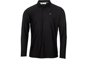 Calvin Klein Hommes Manches Longues Central Light Polo de Golf