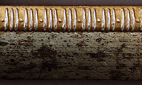 Spiegel Wandspiegel Badspiegel – Turin Silber 4,0 – handgefertigt – 200 Größen zur Auswahl – Antik, Barock – 60 x 100 cm FM - 3