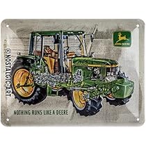 John Deere bord – Van Lenthe Restorations