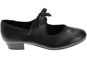 Starlite Riff PU Tap Shoes, Low Heel