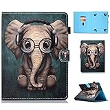 Das universelle Klappetui ist mit 4 Verschlüssen ausgestattet, um Ihren Tablet PC vor dem täglichen Verschleiß zu schützen und zu schützen, ohne den normalen Gebrauch zu beeinträchtigen.