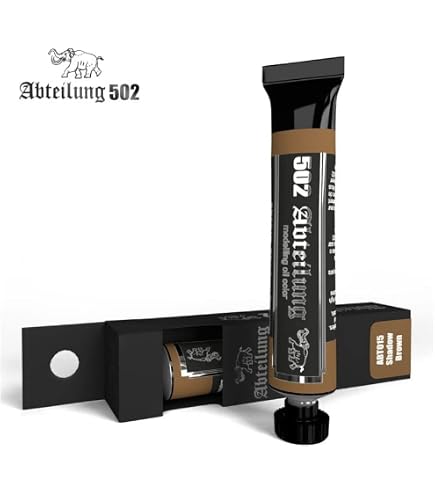 Abteilung 502 Oil Color ABT110 Black (20ml Tube) : Amazon.co.uk