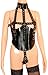 Produktbild Ledapol 5280-LE SM Leder Harness Body mit Halsband, XXL schwarz