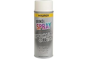 MAURER - Spray Pintura Resistente Altas Temperaturas Blanco 400 ml.