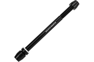 FOCKETY Trainer Thru Axle, Embout de roue arrière à dégagement rapide pour intérieur avec longueur réglable de 142 mm-148 mm, adaptateur d'essieu traversant en alliage d'aluminium pour moyeu M12 x 148 mm