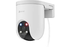 EZVIZ H8c Pro 4K övervakningskamera Utomhus Wifi, Auto-Zoom Tracking, Detektering av Människor/Fordon, Färgmörkerseende, Tvåv
