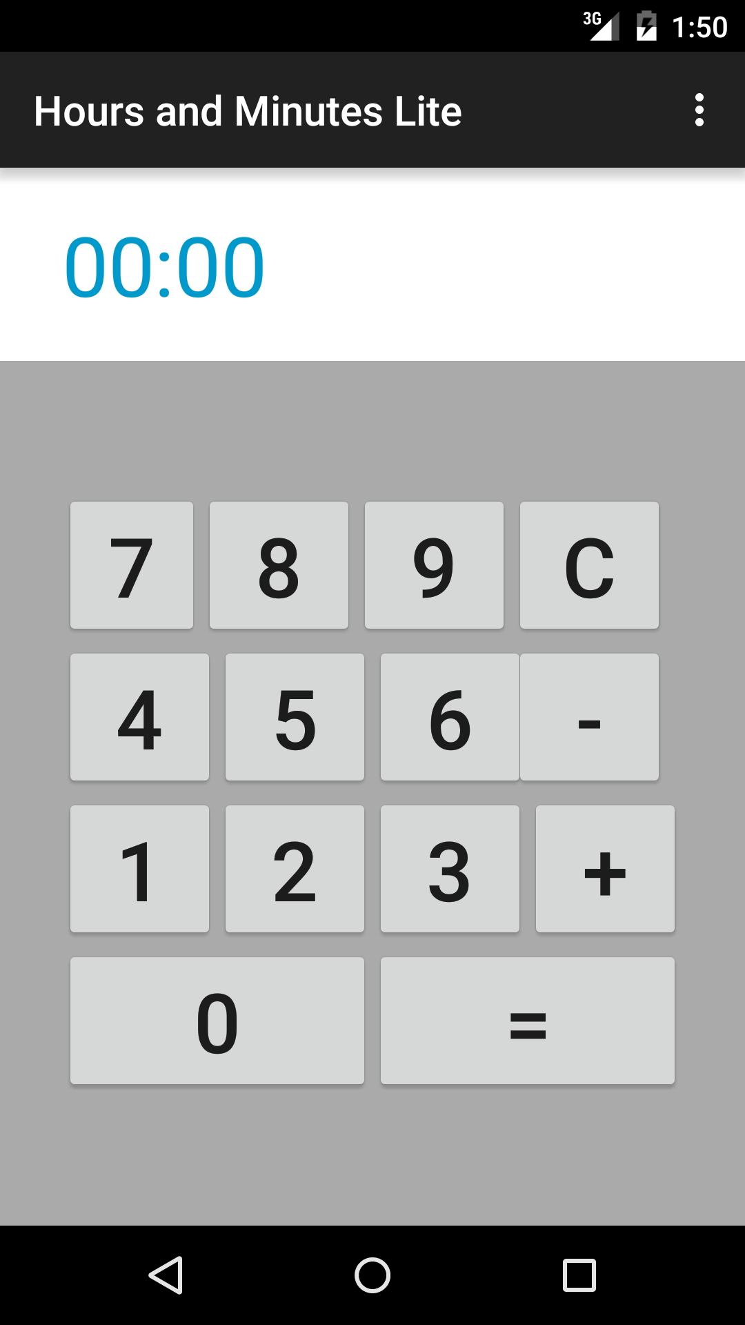 Hours Minutes Calculator Lite Amazon.co.uk Apps & Games