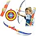 Price comparison product image ANNA SHOP Simulation Bow Brrow Plastic Soft Sucker Arrow with Target Set Children Sports Toys for Over 3 Years Olds