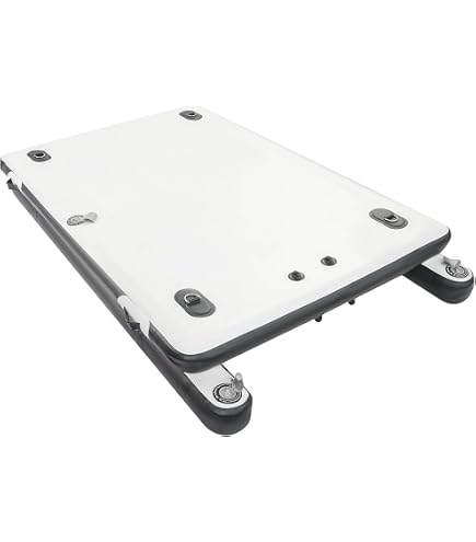 Garvee Plateforme Flottante Gonflable 1,8x1,5m - Îlot Avec Échelle, Surface Antidérapante