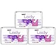 Seni Lady Super Bladder Control Pads | Moderate Incontinence | Highly Absorbent, Skin Friendly | Size 370 mm | Pack of 3 | 15 Pcs Each