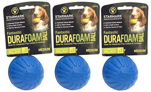 3-Starmark-Durafoam-Balls-Medium-Choose-Colours