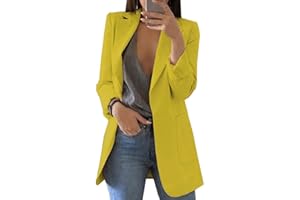 BAIXIAOCHI Giacca Da Abito Da Donna Temperamento Slim Cardigan A Maniche Lunghe Con Risvolto Primaverile E Autunnale