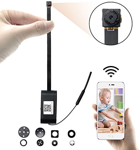 Mini Camera UYIKOO HD 1080P Wifi Spy Camera Small Hidden Camera Support Motion Detection/Loop-Recording for Home Security