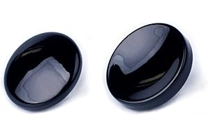 VKO Metall Messing Weichen Auslöseknopf Kamera-Taste geeignet für Fuji X-T4 X-T30 X-T3 X-T2 X100F X-T20 X-PRO2 X-PRO3 X-E3 X30 RX10IV M10 (1 x Konkaver und 1 x Konvexe Oberfläche) –Schwarz