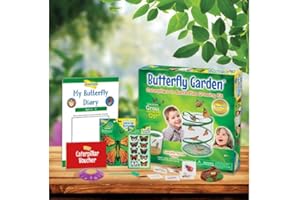 Insect Lore Butterfly Garden Gift Set with Prepaid Caterpillar Voucher