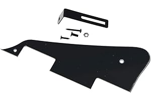 KAISH Pickguard de guitare LP 3 plis avec support noir pour Epiphone Les Paul