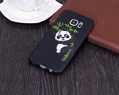 BONROY® TPU Schutzhülle für Samsung Galaxy S7 Silikon Handyhülle Case Cover, TPU Silikon Gemalt Muster Handytasche Weiche Zurück Tasche Etui Bumper Kratzfeste Soft Back Cover für Samsung Galaxy S7 - 7