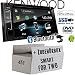 Produktbild Smart ForTwo 451 2007-2010 - Kenwood DDX317BT - 2DIN Bluetooth | DVD | USB | CD | MP3 Autoradio - Einbauset