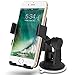 Price comparison product image GreatShield Car Phone Holder, Quick Grip Windshield Dashboard Car Mount for iPhone XS Max X 8 Plus 7, Galaxy S8 S7 Edge, Google Pixel 2 XL, Moto G5 G4 Plus, LG G6