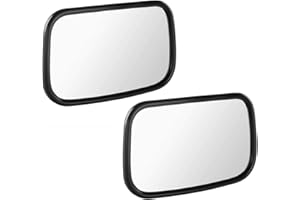 KR AGRAR Spiegel-Set | links & rechts | 260 x 160 mm | für Deutz | Stange Ø 13-16 mm | Spiegel | Seitenspiegel | universal | Trecker | Traktor | Schlepper | Modulspiegel