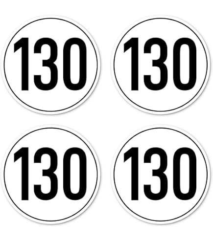 Produktbild von Aufkleber Geschwindigkeits-Schild „20 Km/h" Folie Selbstklebend Gemäß StVZO § 58 | 5-30 Cm Made In Germany, Größe: 5 Cm