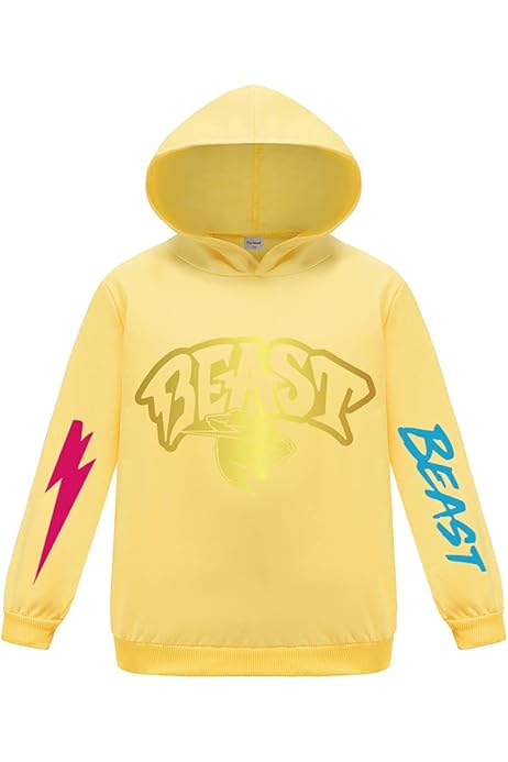 Beast Sweatshirt à Capuche Avec Logo Gamer Esprots