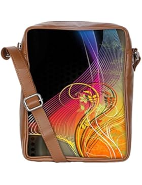 Snoogg , Damen Umhängetasche mehrfarbig multi