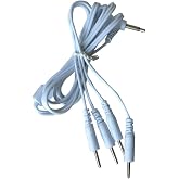 Nordmende 4 U&ccedil;lu Elektrot Pedi Kablosu,Soketli Tens Cihazı Kablosu, Ge&ccedil;meli Tens Kablosu