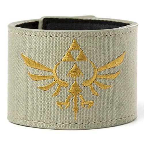 Preisvergleich Produktbild Nintendo Zelda logo Canvas Nue offiziell Armband