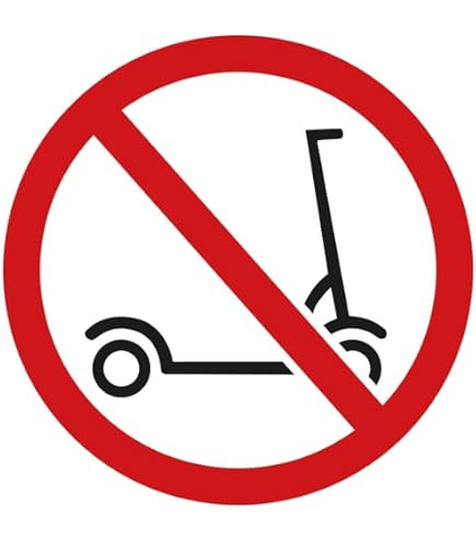 Aufkleber 2er-Set Verbotsschilder - Wetterfest Für Innen & Außen