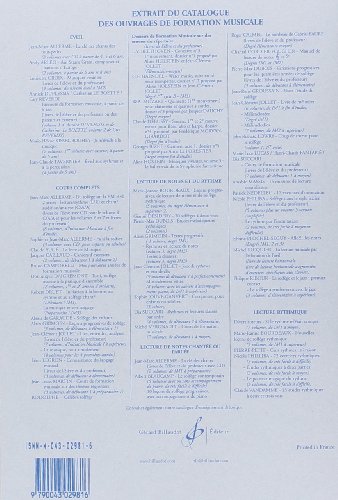 Book's Cover of 23 Lecons Progressives de Lecture de Notes et de Solfege Vol.4 a
