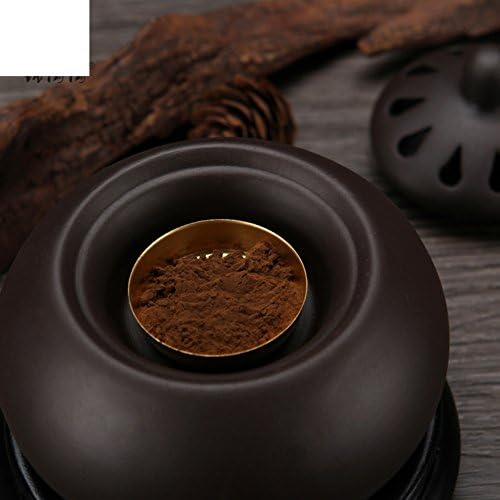 Purple Clay, Aroma Pot Plug In,Family Expenses,Ceramics,Thermostat Electronic Fragrance Incense Burner-A